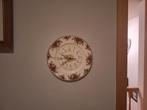 Royal Albert Old Country Roses Wandklok, Ophalen of Verzenden, Gebruikt, Analoog, Wandklok