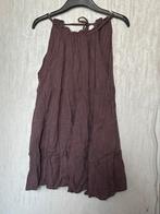 Zomerse halterjurk – maat XS, Bruin, Ophalen of Verzenden, Zo goed als nieuw, Maat 34 (XS) of kleiner