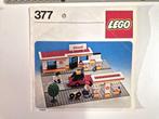 LEGO 377 Shell Service Station | COMPLEET, Ophalen of Verzenden, Gebruikt, Complete set, Lego