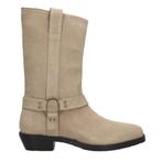 JOPPER maat 34 beige suede/leren laars/rits gratis verzenden, Kinderen en Baby's, Kinderkleding | Schoenen en Sokken, JOPPER BY HIP
