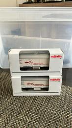 HO treinen Wagons marklin en Roco, Wisselstroom, Wagon, Ophalen of Verzenden, Zo goed als nieuw