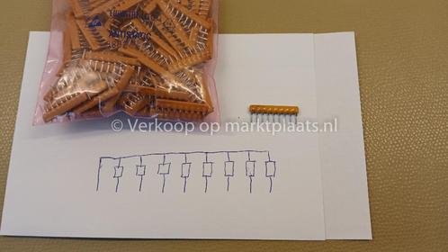 Bourns 4609X-101-470 weerstandsnetwerk 8 x 47E 2% 125mW THT, Hobby en Vrije tijd, Elektronica-componenten, Nieuw, Ophalen of Verzenden