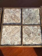 2 tegeltableaux, Antiek en Kunst, Antiek | Wandborden en Tegels, Ophalen of Verzenden