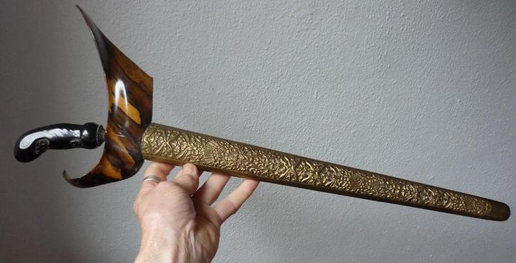 kris keris - pendok nr. 3, Antiek en Kunst, Kunst | Niet-Westerse kunst, Ophalen of Verzenden