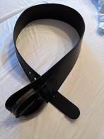 Elegante zwarte tailleriem van echt leder, 5 cm of meer, 90 tot 100 cm, Tailleriem, Ophalen of Verzenden