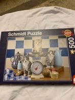 Schmidt Puzzle - Kittens op de Weegschaal - 500 stukjes, Hobby en Vrije tijd, Denksport en Puzzels, Ophalen of Verzenden, 500 t/m 1500 stukjes