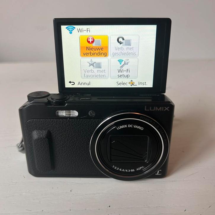 Panasonic Lumix DMC-TZ57, Audio, Tv en Foto, Fotocamera's Digitaal, Zo goed als nieuw, Compact, Overige Merken, 8 keer of meer