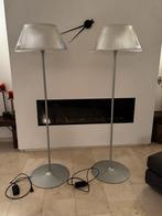 Flos Romeo Moon Vloerlamp ( 2 stuks ), Ophalen of Verzenden, Zo goed als nieuw, Glas, 150 tot 200 cm