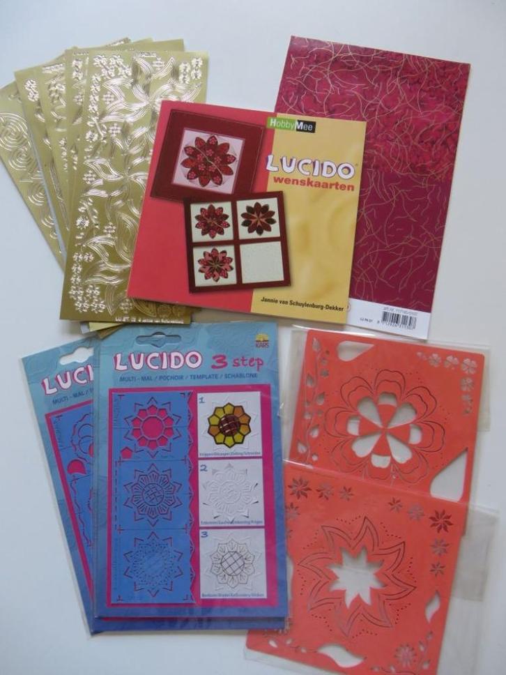Lucido pakketje, Hobby en Vrije tijd, Kaarten | Zelf maken, Nieuw, Overige typen, Overige thema's, Ophalen