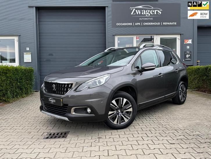 Peugeot 2008 1.2 PureTech Allure|Pano|Automaat|Cruise, Auto's, Peugeot, Bedrijf, Te koop, ABS, Airbags, Airconditioning, Boordcomputer