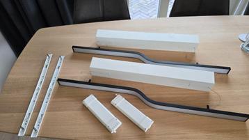 2x Ikea PILSKOTT LED plafond lampen. beschikbaar voor biedingen