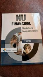 NU financieel basisboek bedrijfsadministratie, Ophalen of Verzenden, Zo goed als nieuw