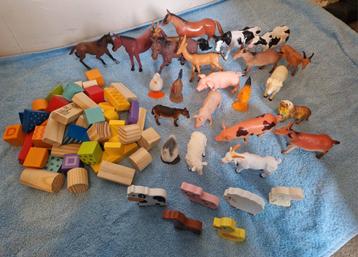 Dieren en Bouwblokken Set beschikbaar voor biedingen
