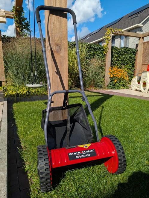 STAHLMANN RoyalCut 30 Kooimaaier, Tuin en Terras, Grasmaaiers, Zo goed als nieuw, Handgrasmaaier, 30 t/m 39 cm, Kooimesmaaier