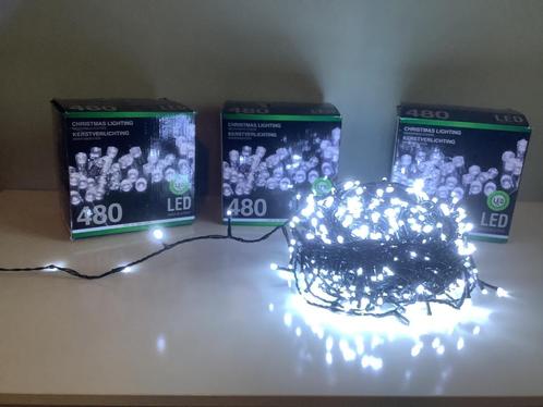 3 doosjes led verlichting per doosje 480 lampjes, Diversen, Kerst, Zo goed als nieuw, Ophalen of Verzenden