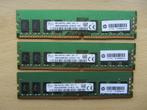 3x Hynix 8GB PC4-19200 DDR4-2400MHz non-ECC Unbuffered CL17, DDR4, 8 GB, 2400 MHz, Ophalen of Verzenden