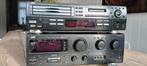 JVC XU-301  CD/MD combi  MINIDISC  en JVC RX816R receiver, Ophalen of Verzenden, Zo goed als nieuw, Audio