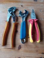 Gereedschap - Tangen en Moersleutel, Doe-het-zelf en Verbouw, Ophalen of Verzenden, Gebruikt
