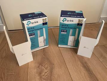 TP-Link RE505X Wifi versterker (2 stuks) beschikbaar voor biedingen