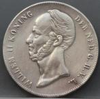 Mooie rijksdaalder 1849 - 2 1/2 gulden 1849 Willem 2, Verzenden, Zilver, Losse munt, 2½ gulden