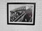 Mooie grote zwart wit foto van Marilyn Monroe in lijst, Ophalen, Zo goed als nieuw, 75 tot 100 cm, Foto of Poster