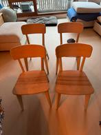 IKEA LISABO Stoelen - Set van 4, Huis en Inrichting, Ophalen, Bruin, Zo goed als nieuw, Vier