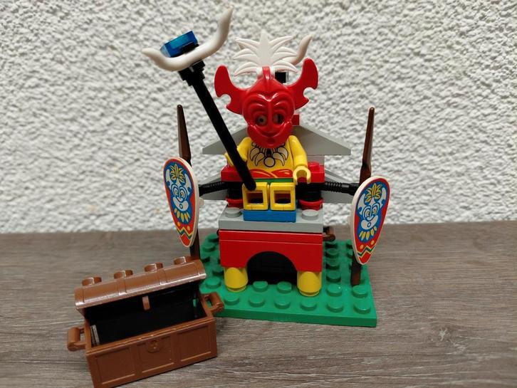 Lego  Pirates Islander set  King Kahuka – 6236, Kinderen en Baby's, Speelgoed | Duplo en Lego, Gebruikt, Lego, Complete set, Ophalen of Verzenden