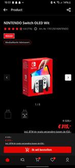 Nintendo Switch OLED Wit - Ruilen tegen RC auto/drone, Ophalen, Online, Gebruikt, Overige genres