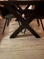 WOOOD Tablo Alkmaar X-poot - Zwart Metaal, Ophalen, Tafelpoot, Gebruikt, 50 tot 100 cm