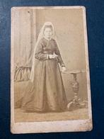 cdv carte de visite Eerste Communie D Niekerk Amsterdam foto, Verzenden, Voor 1940, Zo goed als nieuw, Foto