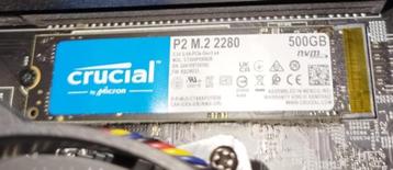 Crucial P2, 500GB NVME SSD beschikbaar voor biedingen
