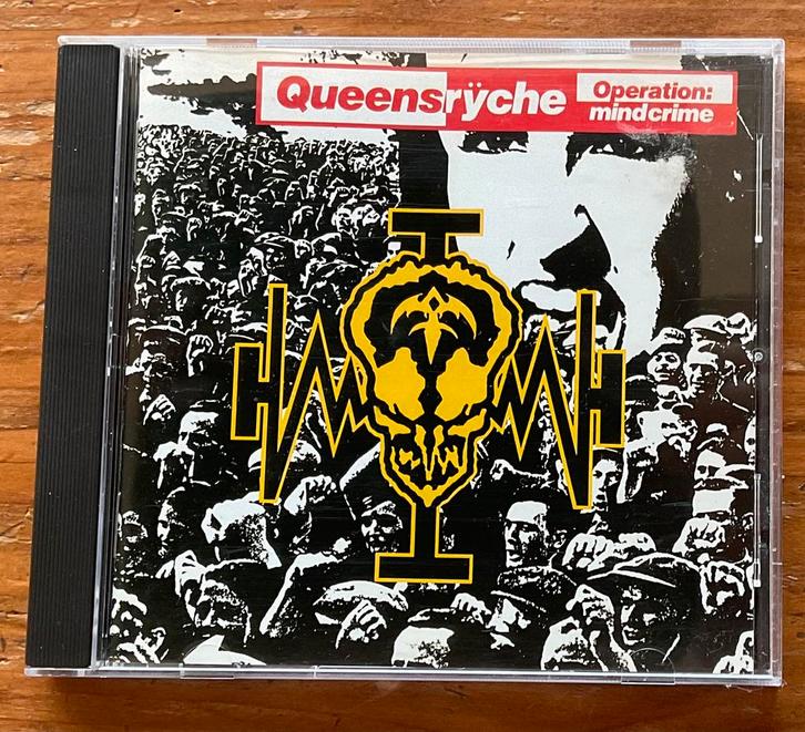 Queensryche - Operation Mindcrime (Geoff Tate progrock metal, Cd's en Dvd's, Cd's | Hardrock en Metal, Zo goed als nieuw, Ophalen of Verzenden