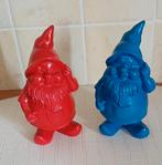 2x kleine kaboutertjes 13 cm., Tuin en Terras, Tuinbeelden, Ophalen of Verzenden, Zo goed als nieuw