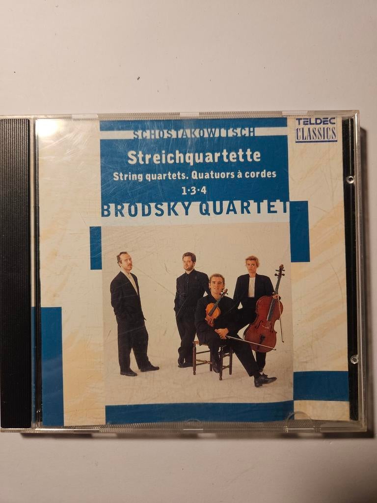 Shostakovich Strijkkwartetten Brodsky Quartet CD, Ophalen of Verzenden, Modernisme tot heden, Gebruikt, Kamermuziek