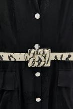 Dierenprint riem ceintuur, Kleding | Dames, Riemen en Ceinturen, Minder dan 3 cm, 80 tot 90 cm, Bruin, Tailleriem