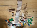 Houten Treinbaan met houten accessoires, Kinderen en Baby's, Speelgoed | Houten speelgoed, Ophalen, Gebruikt, Overige typen