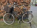 Cortina Kinderfiets zwart 28 inch en frame 63 cm, Fietsen en Brommers, Fietsen | Meisjes, 26 inch of meer, Handrem, Zo goed als nieuw