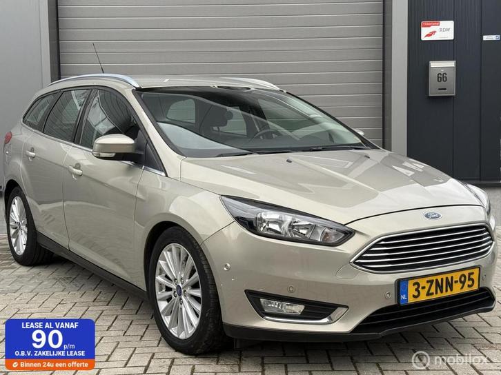Ford Focus Wagon 1.0 Titanium Edition, Auto's, Ford, Bedrijf, Te koop, Focus, ABS, Airbags, Airconditioning, Alarm, Bluetooth