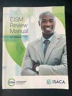CISM review manual 16th edition, Ophalen, Beta, Zo goed als nieuw, WO
