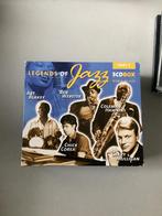 Legends of jazz (5 cd box), Verzenden, Zo goed als nieuw, Jazz