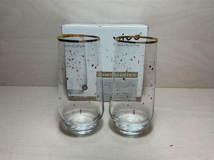 Vivo Limited Edition Villeroy en Boch longdrink, Verzamelen, Glas en Borrelglaasjes, Zo goed als nieuw, Overige typen, Ophalen of Verzenden