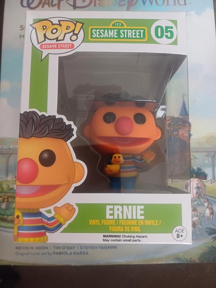 Funko Pop: Ernie 05, Sesame Street (Sesamstraat), Verzamelen, Poppetjes en Figuurtjes, Zo goed als nieuw, Ophalen of Verzenden
