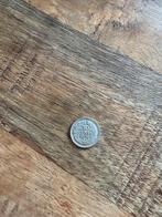 Zilveren Dubbeltje 1936 - Wilhelmina, Zilver, Ophalen of Verzenden, 10 cent, Koningin Wilhelmina