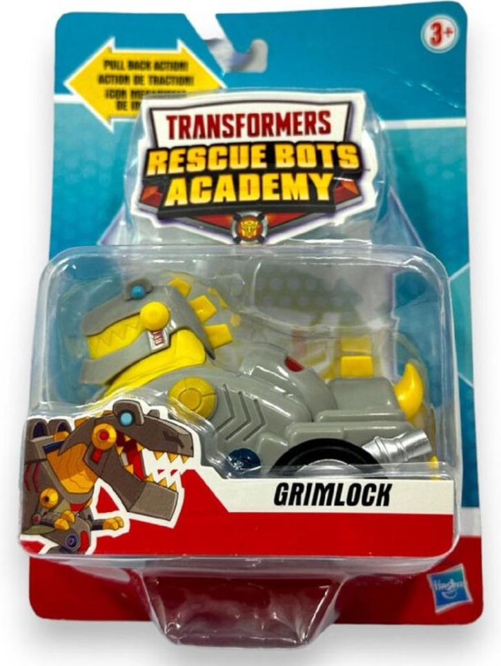 Transformers: Rescue Bots: Pull Back Vehicle: Grimlock, Verzamelen, Transformers, Nieuw, Overige generaties, Ophalen of Verzenden