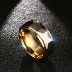 Trouwringen wolfraam 18 karaat verguld - Goudberg, Overige materialen, Beyondthepaintingstudio@gmail.com, Nieuw, Dame of Heer