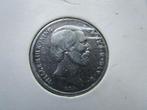 Halve gulden zilver 1861 Koning Willem lll, ½ gulden, Koning Willem III, Verzenden, Zilver