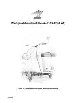 Werkplaatshandboek Heinkel 103 A1&A2 Onderdelen informatie, Motoren, Verzenden, Overige merken