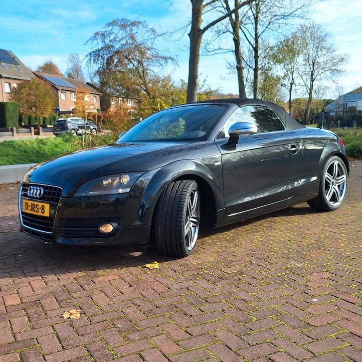 Hele mooie Audi TT 2.0 Tfsi Roadster 147KW S-line 2007 Zwart, Auto's, Audi, Particulier, TT, ABS, Airbags, Alarm, Centrale vergrendeling