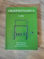 D.W. Johnson - Groepsdynamica, theorie en vaardigheden, Boeken, Ophalen of Verzenden, Alpha, Zo goed als nieuw, HBO
