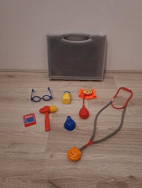 Vintage dokterskoffer speelgoed dokter verkleden rollenspel, Kinderen en Baby's, Speelgoed | Educatief en Creatief, Gebruikt, Ophalen of Verzenden